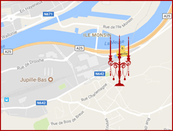 Localisez notre bureau de Liège 
